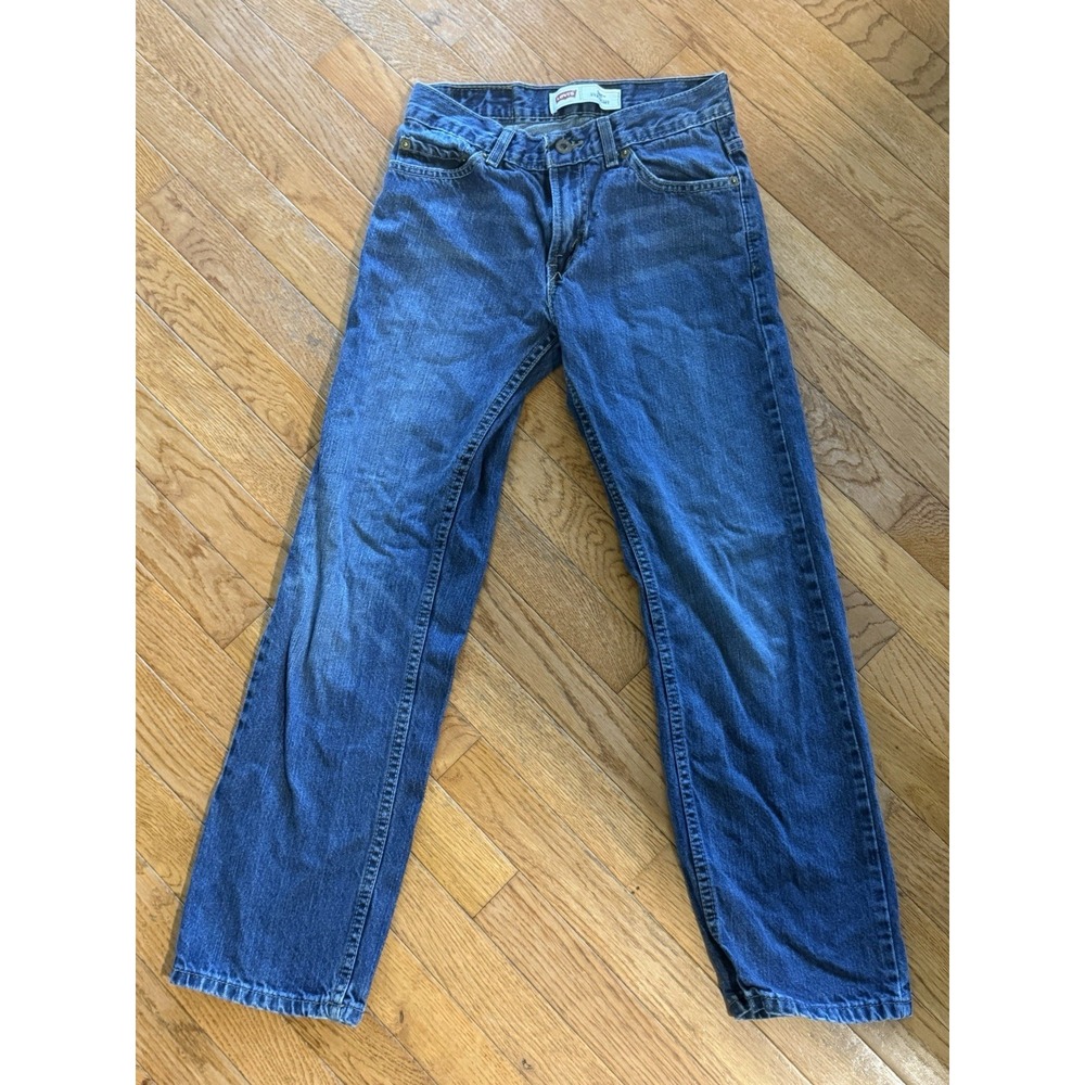 Levi's 505™ Regular Fit Straight Leg Jeans Vintage Classic Sz 12R 26x26